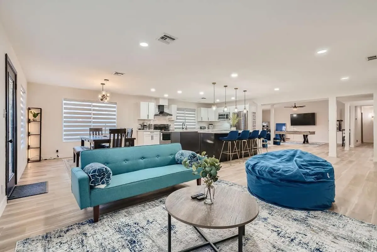Сasa de vacaciones Heated Pool Modern Ranch Villa 10 Min To Strip Las Vegas